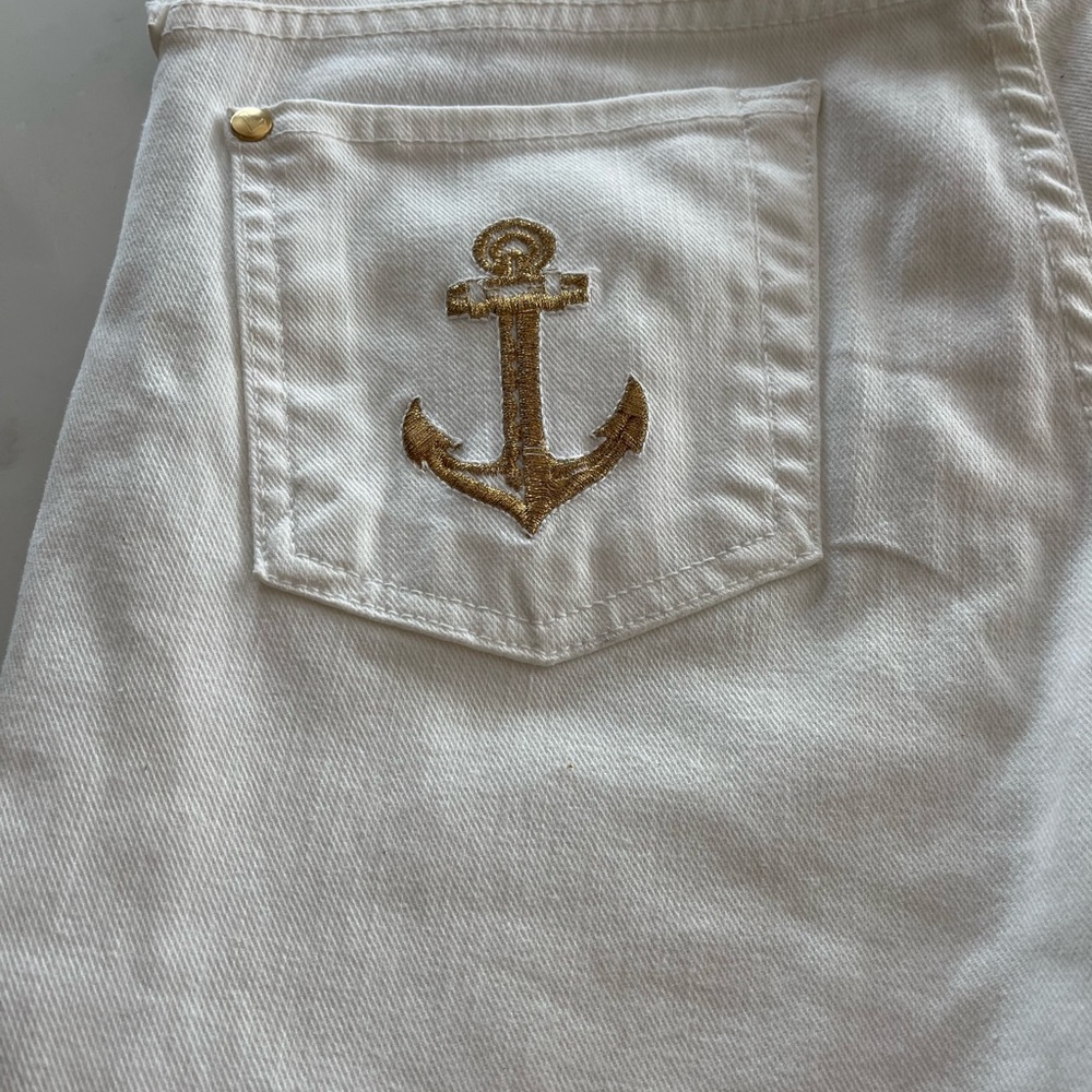 For all mankind white jeans
